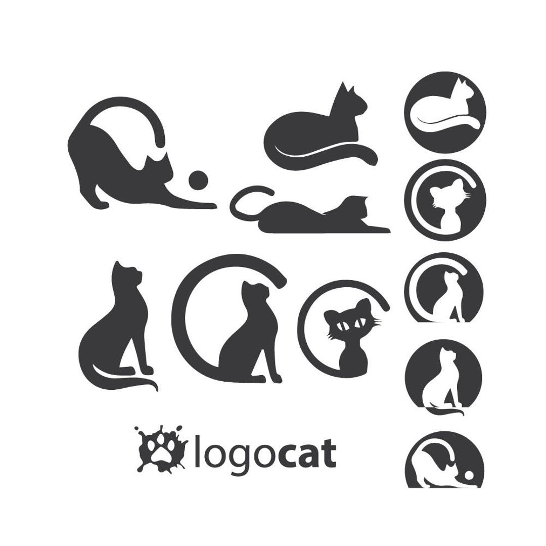 Premium Vector  Set of note paper with cat icons