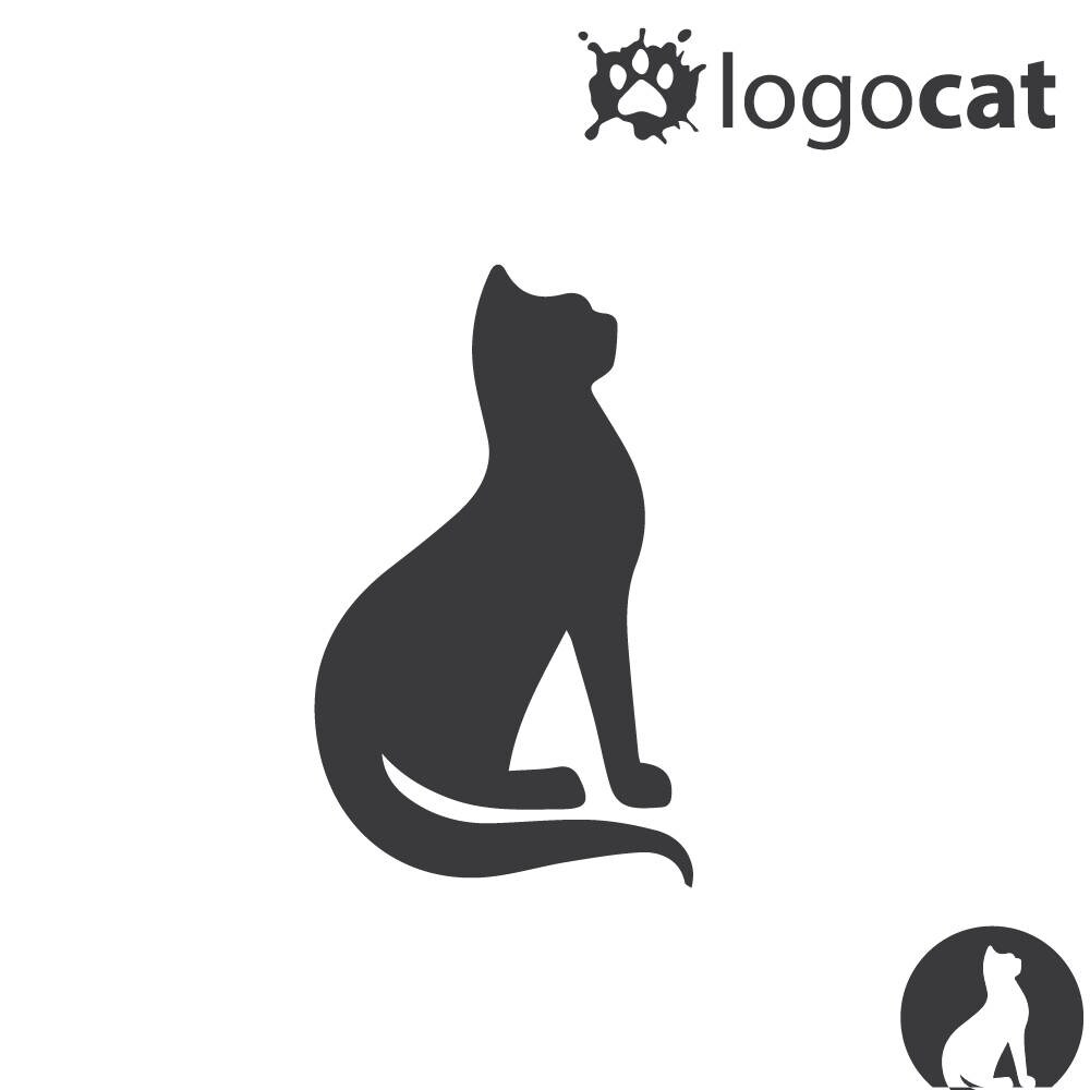 Instant Download Cat Logo Icon Marks Set Vector Format 