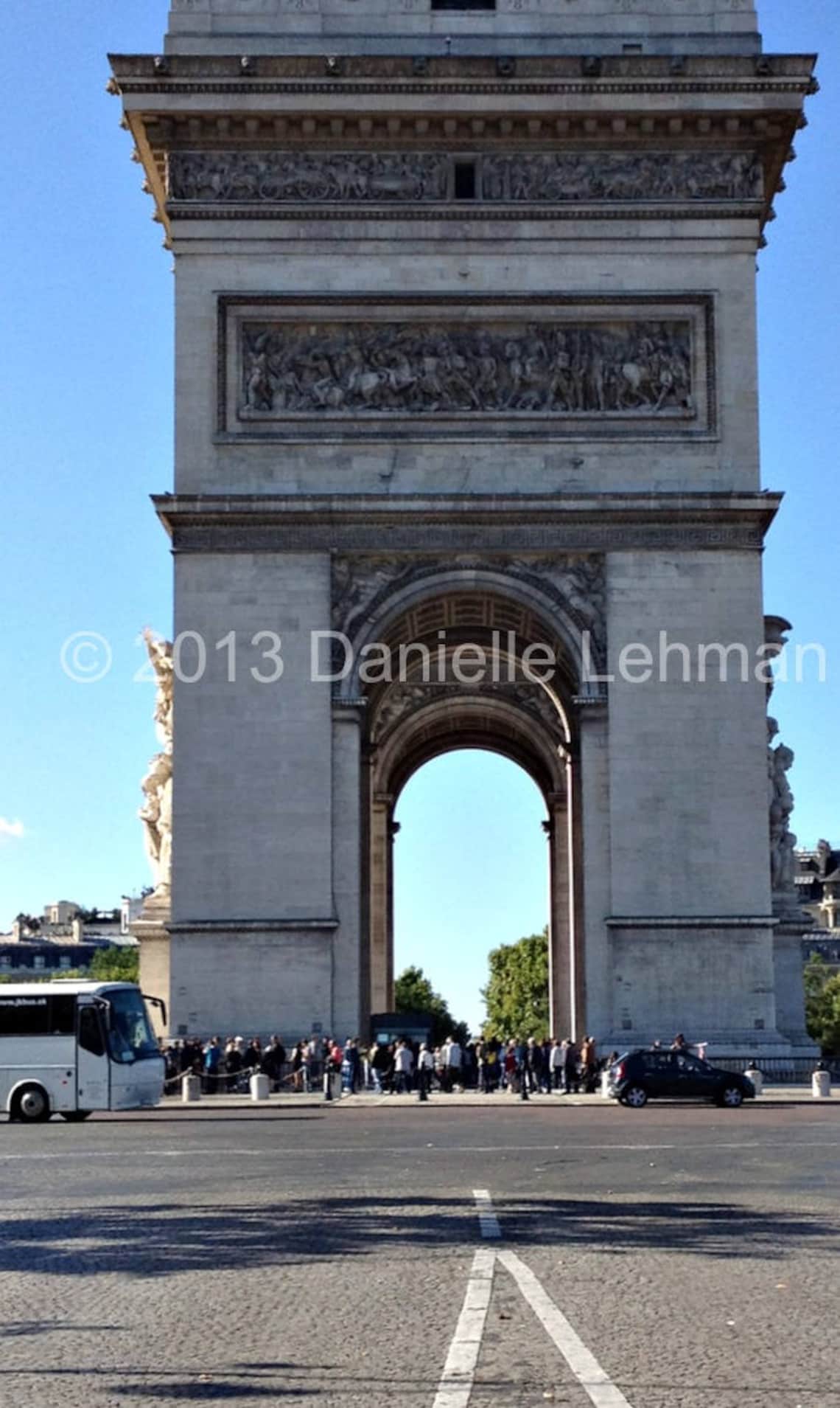 Arc de Triomphe Side View Digital Download | Etsy