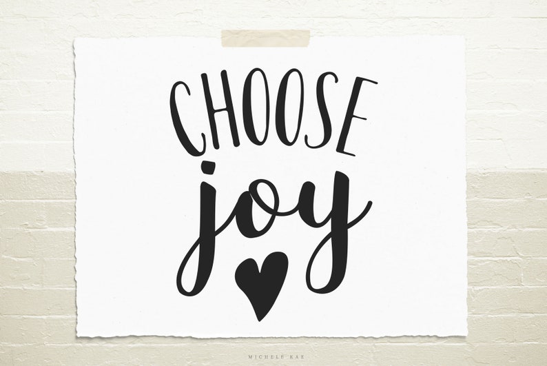 Download Choose Joy Svg File Svg Cut File Cutting File Cute Svg Etsy