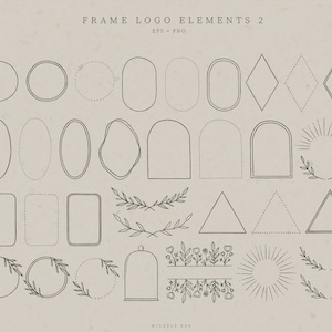 Éléments de logo de cadre, conception de logo, affaires, illustration, une ligne, femme, mystique, moderne, art de mur, art de ligne, logos, prémade, modèle