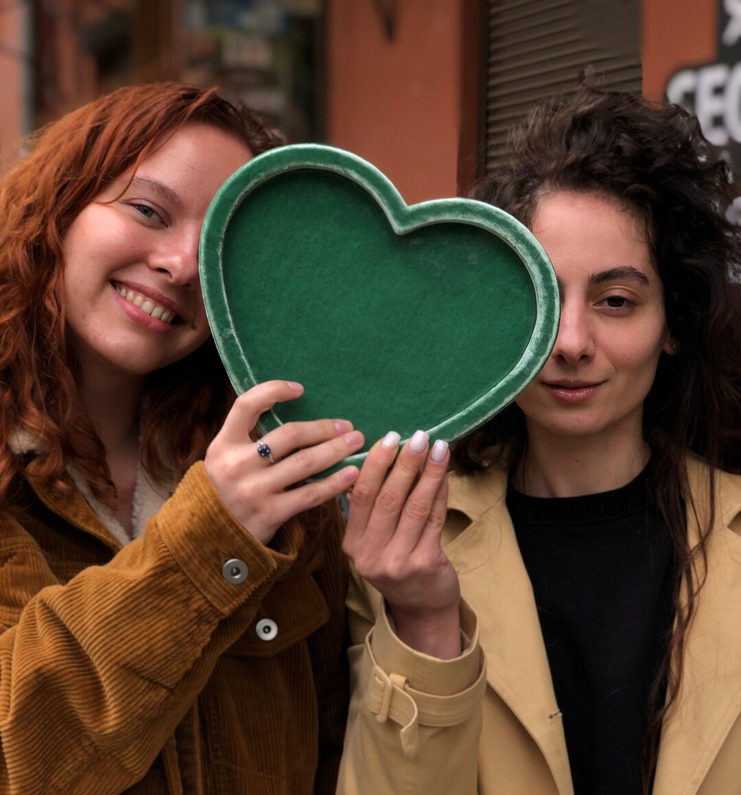 Jewelry Display Jewelry Tray Heart Shaped Jewelry Tray Etsy