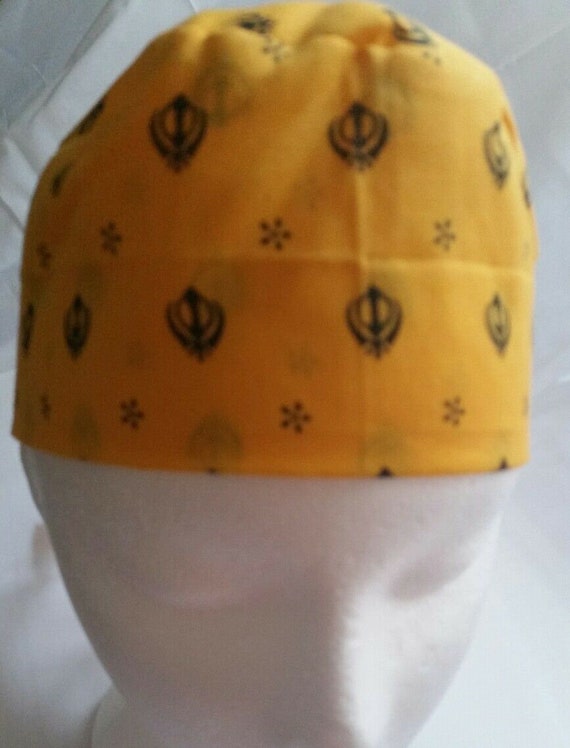 Sikh Punjabi Kesari Orange Kids Baby Patka Pathka Khandas Etsy
