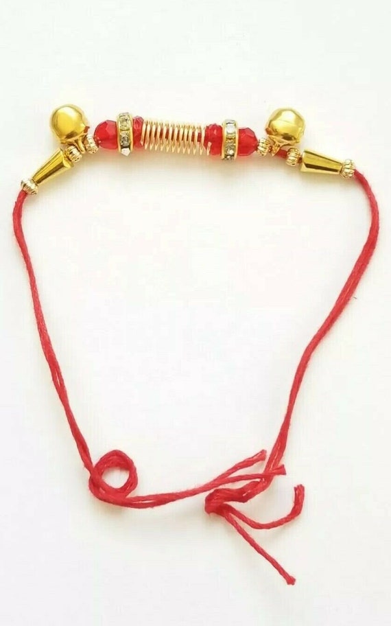 Beautiful Diamond Studded Red Bracelet Hindu Womans Jewelry Stock Photo   Download Image Now  iStock