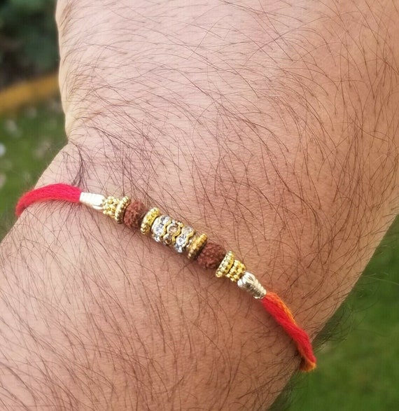 Hindu Red Thread Evil Eye Protection Stunning Bracelet Luck | Etsy