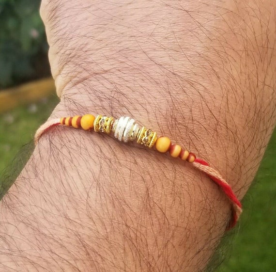 Hindu Red Thread Evil Eye Protection Stunning Bracelet Luck Talisman Amulet  LL18