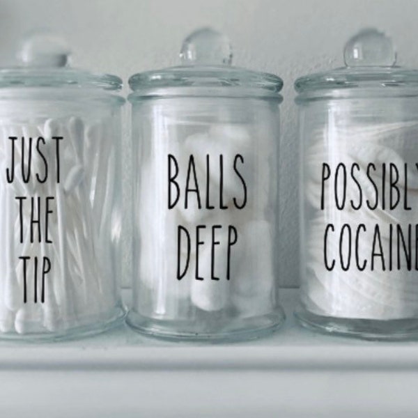 Funny Bathroom Decor| Bathroom Jars|Spring|Housewarming| Bathroom Wall Decor|