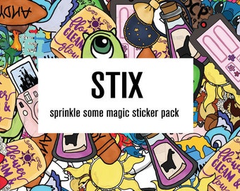 Sprinkle Some Magic - 20 Medium Sized Stickers!