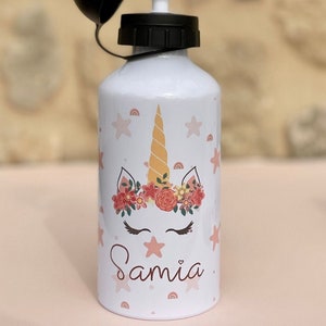 Gourde Licorne Personnalisée