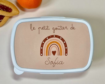 Personalized Boho Rainbow Snack Box