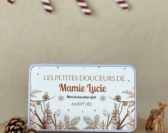 Cuillère à Café Gravée "Meilleure Mamie Du Monde" – Cadeau Original Pour Grand-mère, Fête Des Mères, Noël