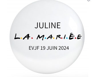 Badge Evjf Personnalisable Série