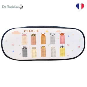 Personalized Multiplication Tables Pencil Case - Personalized children&#39;s school pencil case - Personalized first name school pencil case