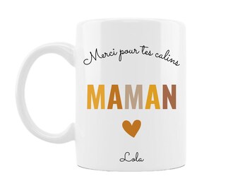 Mug Maman Personnalisable Terracotta- cadeau maman - cadeau fête des mères- cadeau maman noël