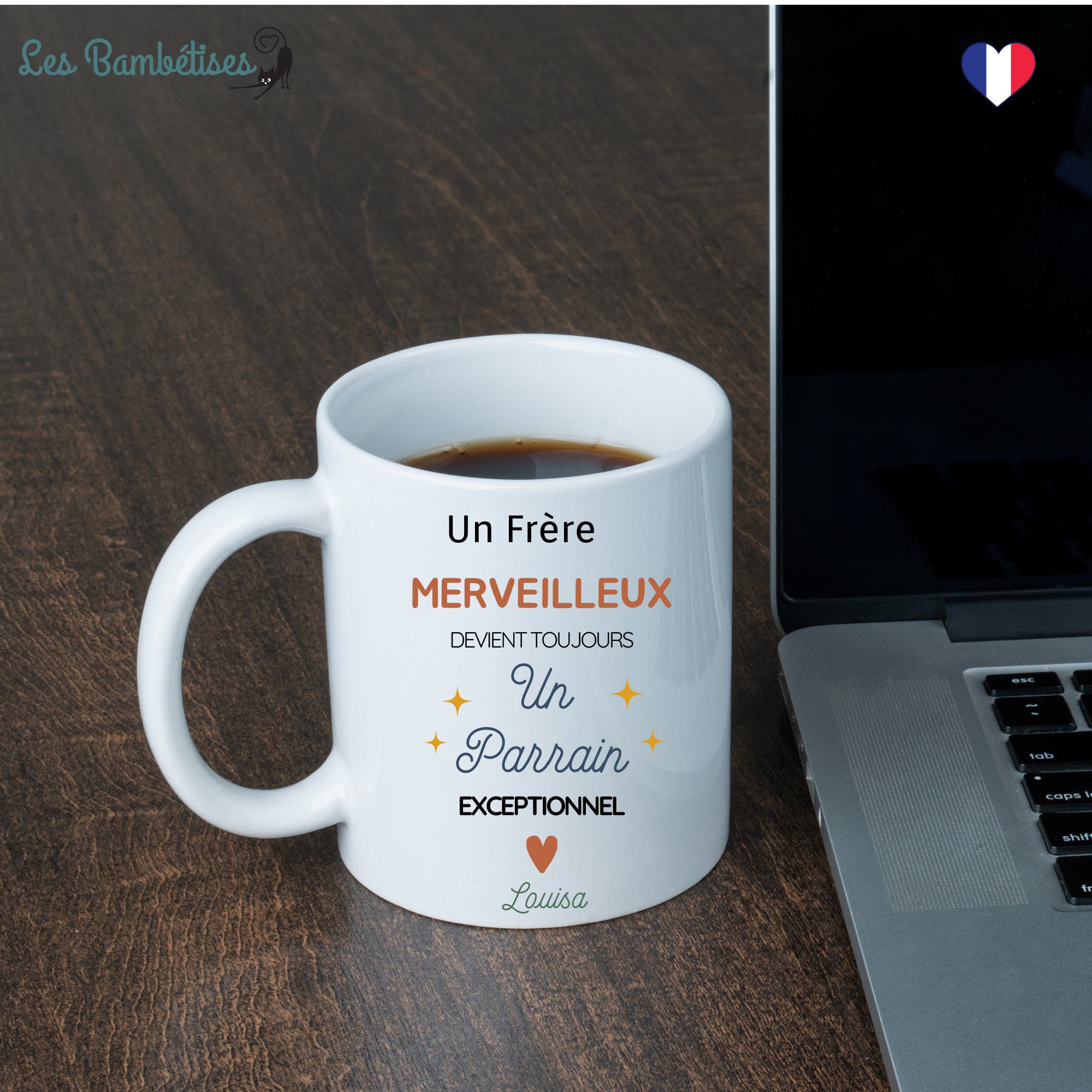 Exceptional Customizable Godfather Mug - Godfather Announcement - Godfather Gift - Godfather Mug