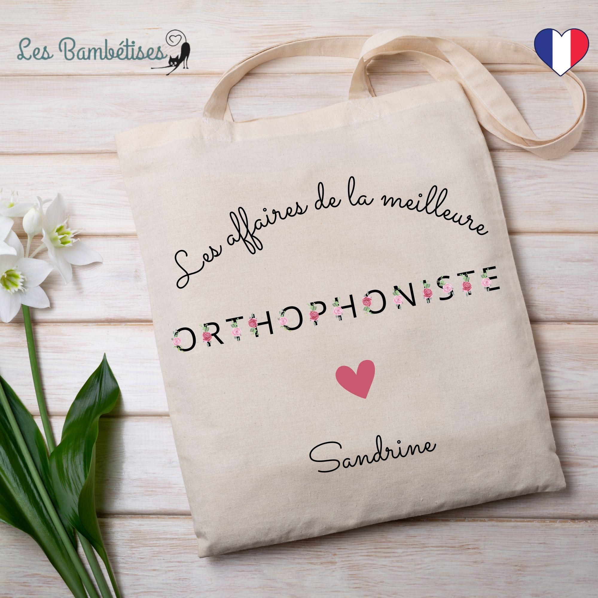 Decohim Sprachtherapie Make-up Tasche – Kosmetiktasche Mit SLP-Design, 24,9 X 17,8 Cm, Weiß