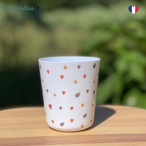 Vaso personalizado Arcoíris con Nubes – BPA Free, Niños, Vuelta al Cole imagen 4