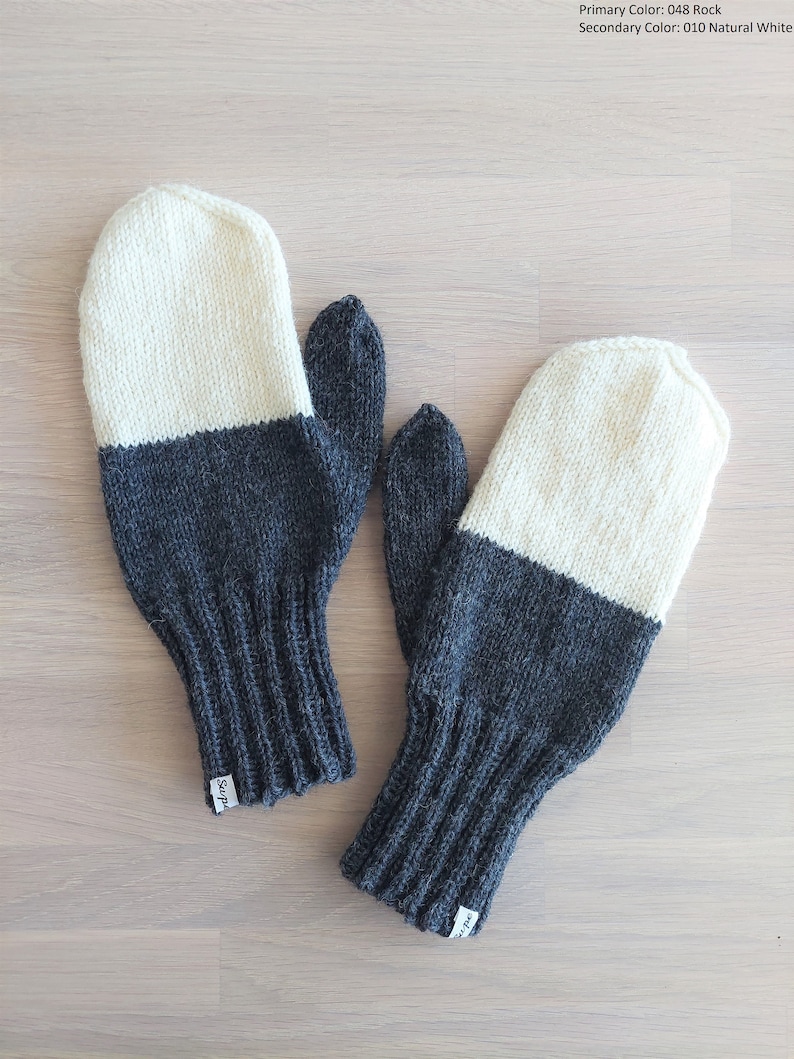 MADE TO ORDER Men's Wool Mittens Etsy