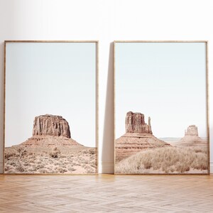 Monument Valley Prints Set: Desert Landscape Wall Art (Digital Download)