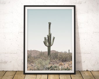 Cactus Print, Cactus Wall Art, Desert Print, Home Decor, Cactus Picture, Boho Wall Art, Desert Wall Art, Nature Photography, Desert Art