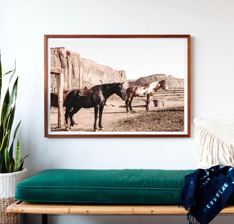 Horses Printable Horses Print Wall Art Horses Print Horses Etsy