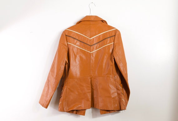 VINTAGE 70s killer leather jacket