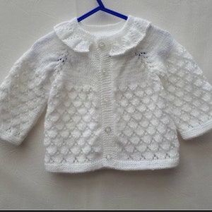 knitted baby cardigan ,knitted baby girl sweater ,kids sweater, baby gift ,girl&#39;s clothing