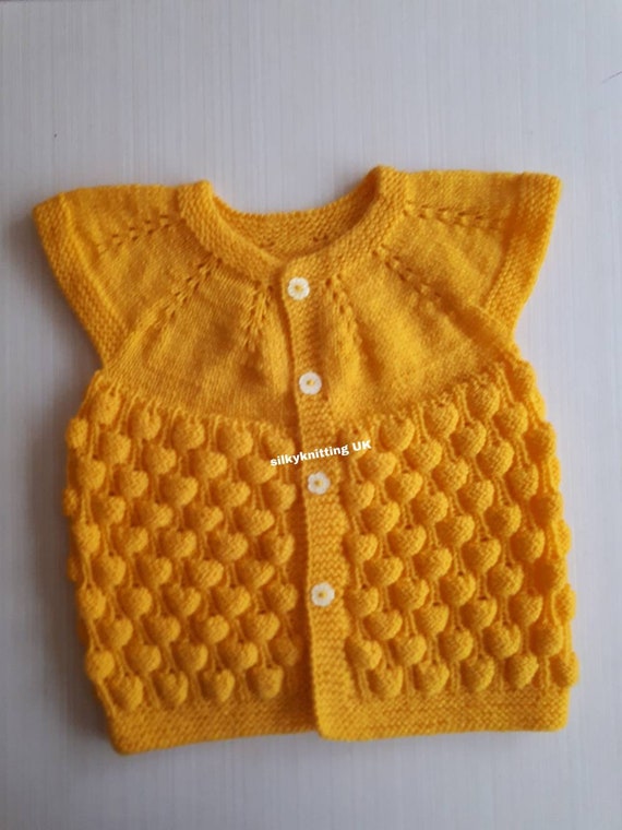etsy knitted baby clothes