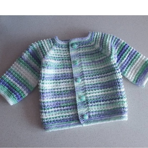 hand knitted baby cardigan, knitted baby clothes ,kids cardigan ,baby gifts