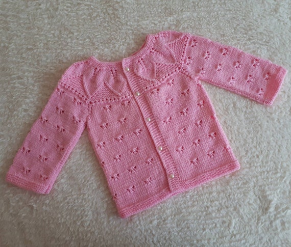 regalos para bebés chaqueta de punto suéter de punto ropa para niños cardigan de fresa producto para niños Lindo cardigan de fresa rosa Ropa Ropa unisex para niños Ropa unisex para bebé Jerséis producto para bebés 