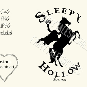 Headless Horseman SVG | Sleepy Hollow SVG | Instant Download