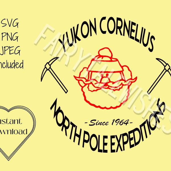 Yukon Cornelius Expeditions SVG | Christmas SVG | Instant Download