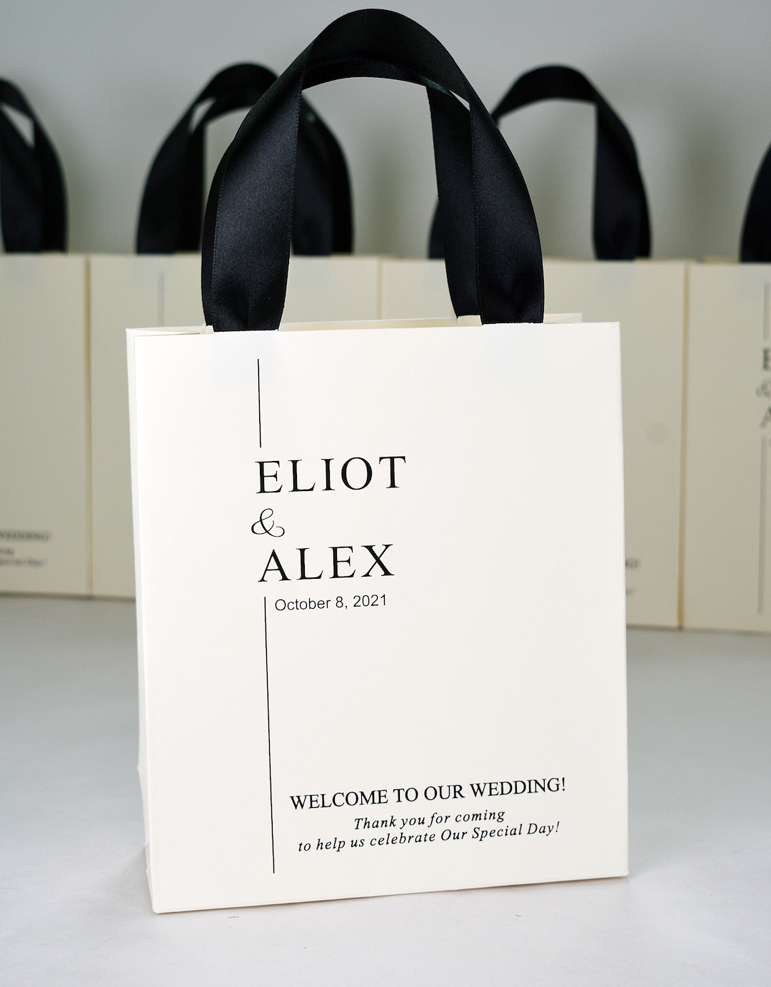 Paper wedding welcome bags discount