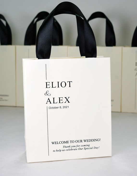 personalized wedding gift bags