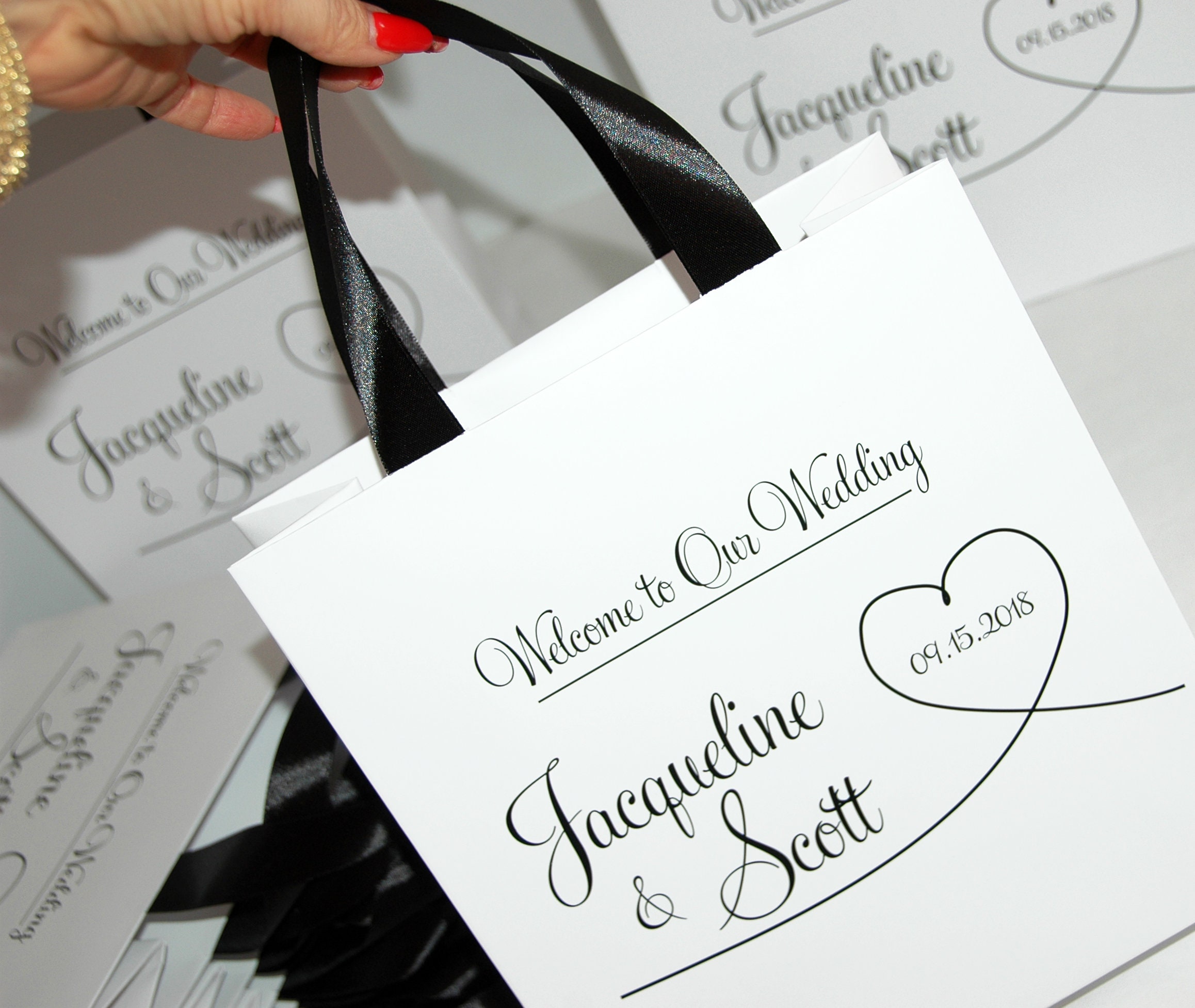 Wedding Welcome Bag for Hotel Guests 