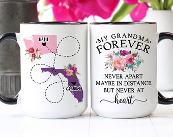 ideal gift for any occasion Forever my Grandma Always my friend Mug ideal gift for any occasion Forever my Grandma Always my friend Mug