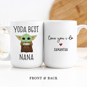 Coffee Mug Yo Da Best Nana Personalized Gift image 1