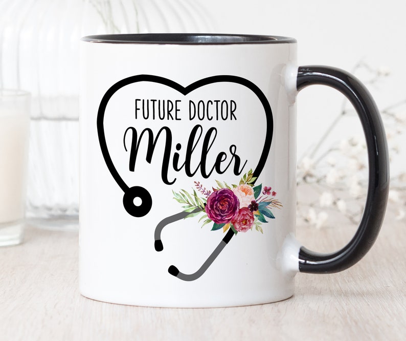 Personalized Future Doctor Coffee Mug Doctor Gift Doctor Etsy