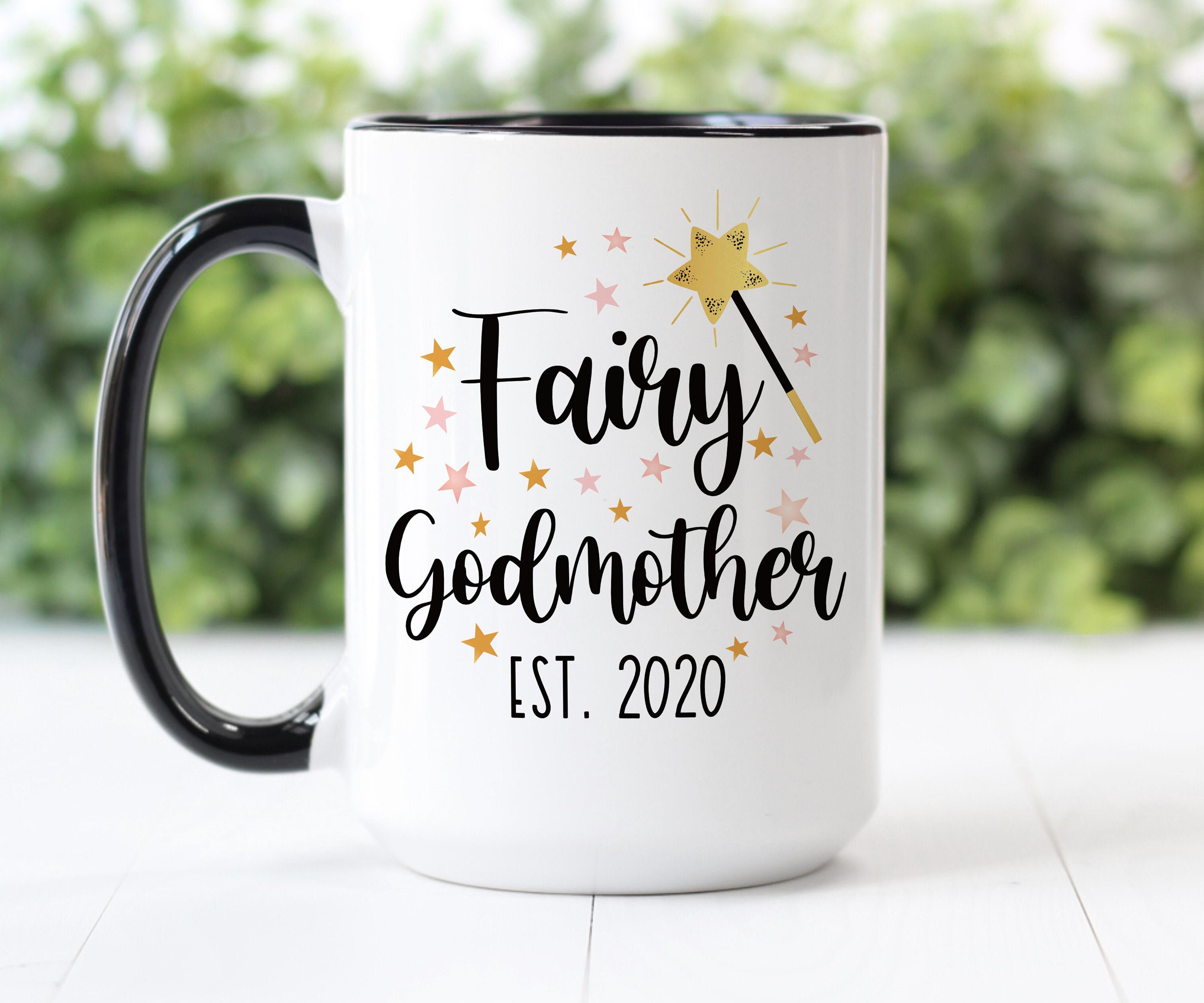 Fairy Godmother Mug and Coaster by Inky Penguin 