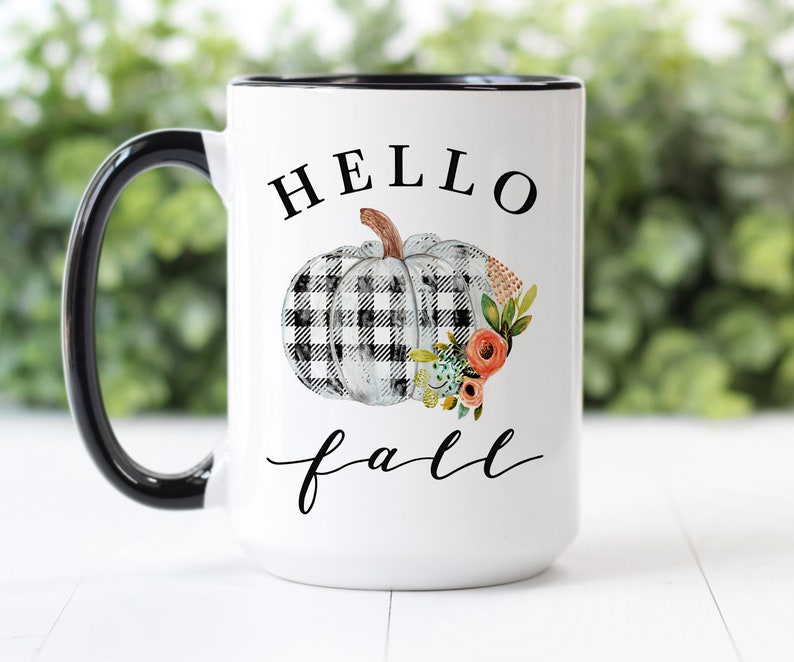 fall glass mugs