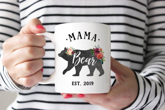 indigo mama bear mug