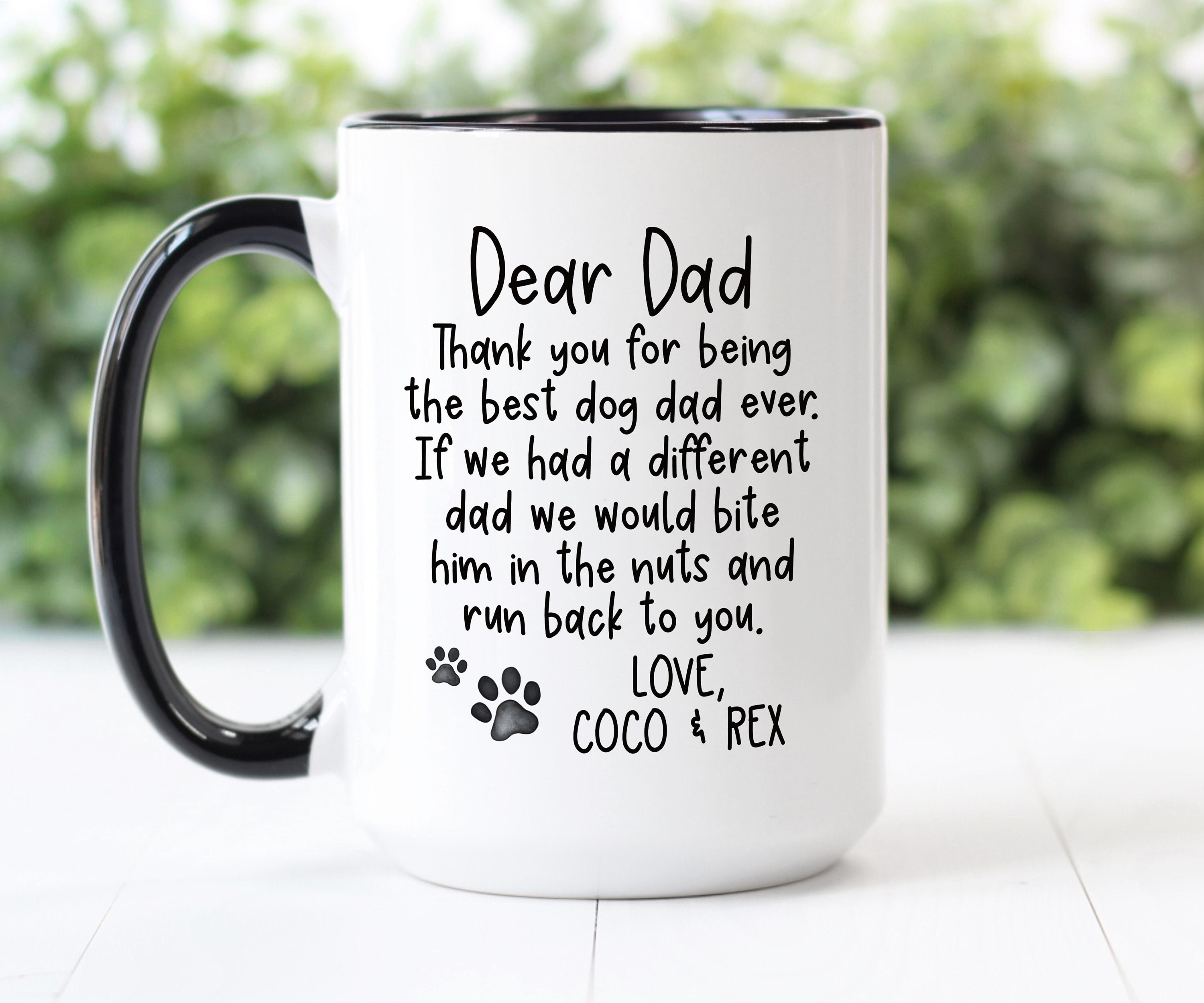 Best Dog Dad Ever – Engraved Polar Camel Dog Dad Travel Mug Cup, Animal  Lover Gift, Dog Lover Gift For Him – 3C Etching LTD