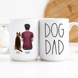 Custom Dog Dad Mug | Personalized Pet Gift