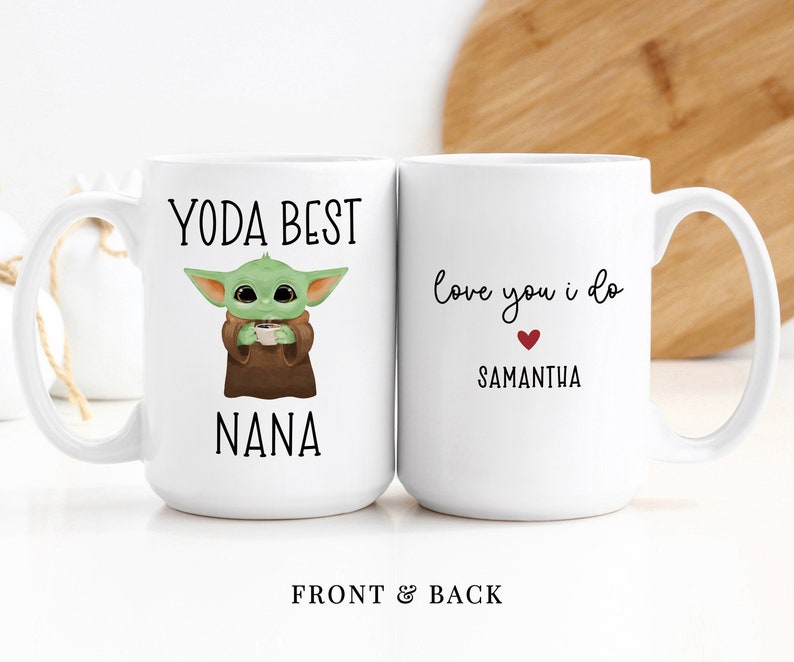 Coffee Mug Yo Da Best Nana Personalized Gift image 1