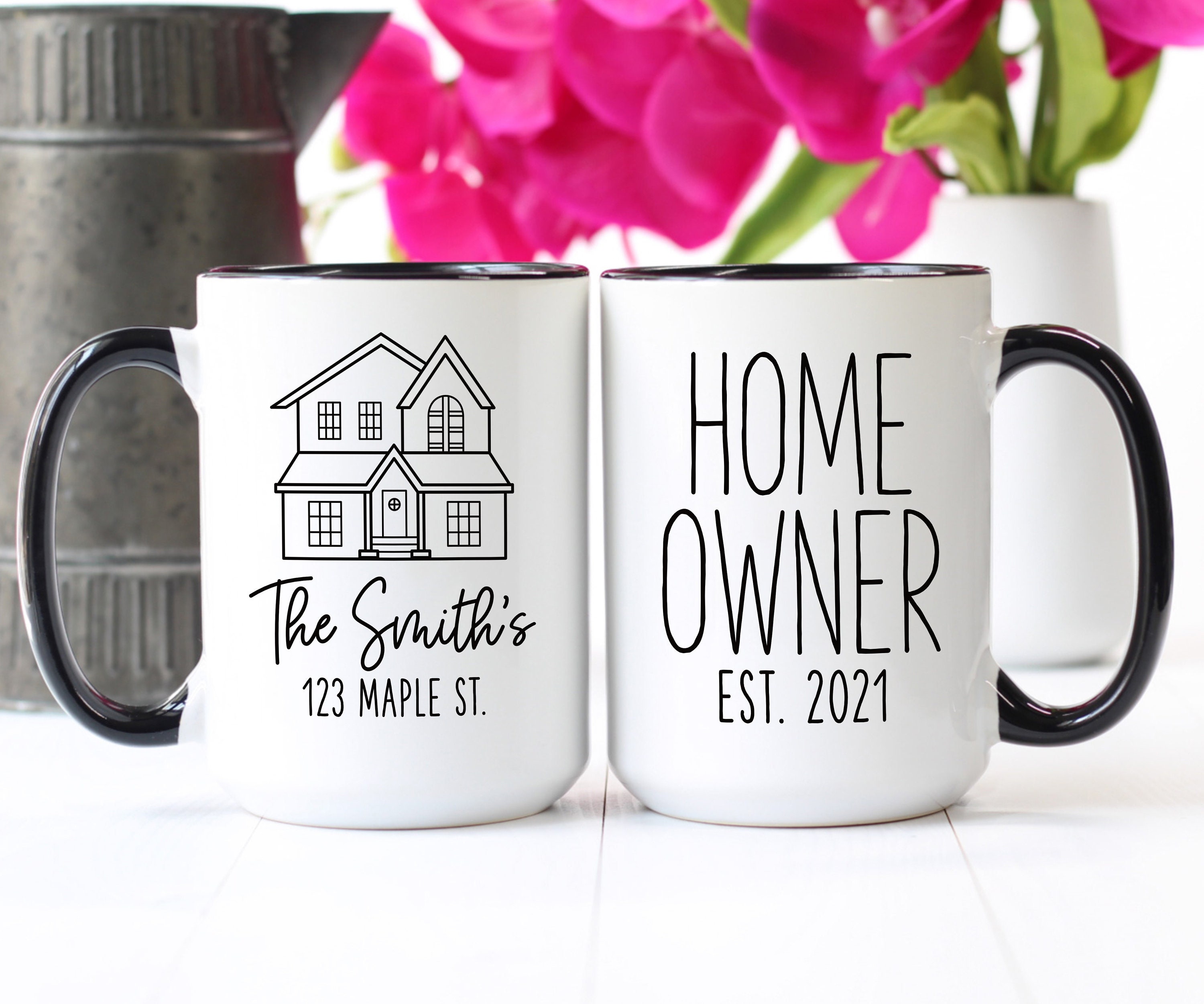 Coffee Mug Home Owner Personalized Mug Housewarming Gift Etsy