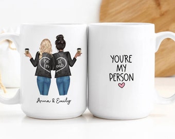 Custom Coffee Mug | You're My Person | Personalized Long Distance Best Friends Gift | Custom Friend Mug | Going Away Gift