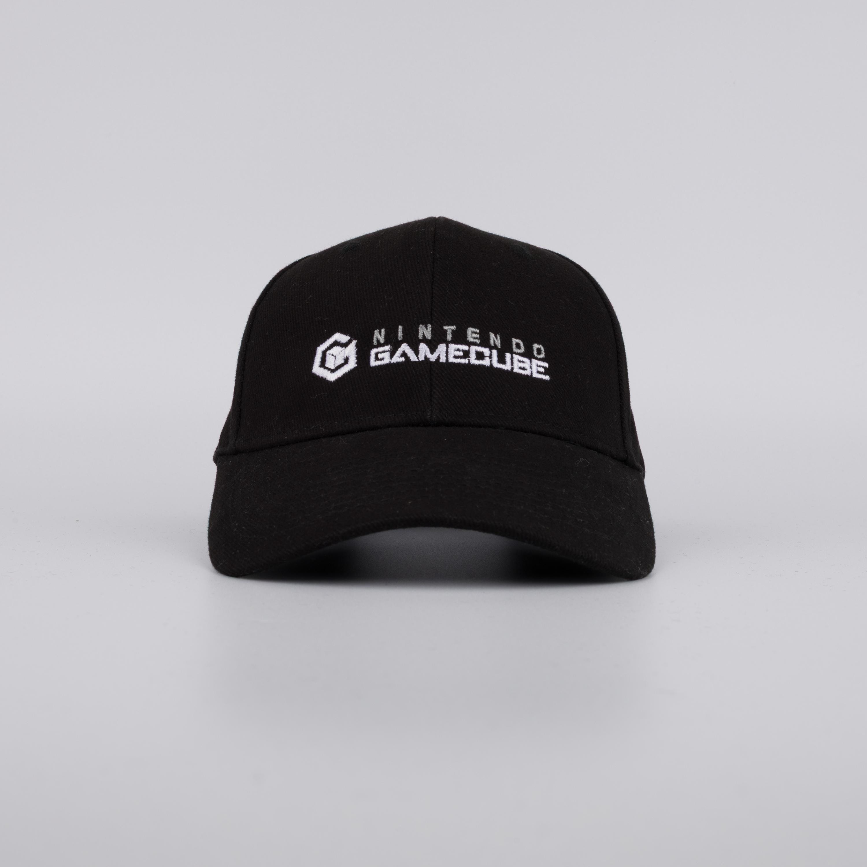 Nintendo Gamecube Embroidered Black Baseball Cap // **reduced to