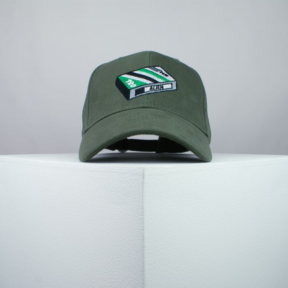 エイリアン キャップ 帽子 映画 ムービー エイリアン映画刺繍入り野球帽 レトロ VHS UFO 映画 プレデター