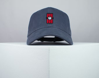 Gorra de béisbol bordada con bomba TNT Gorra premium C4 COD Grenade // Hatty Hats