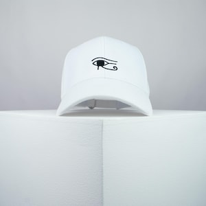 Eye of Horus Ra geborduurde baseballpet Premium hoed Egyptisch symbool Eyes Vision // Hatty Hats